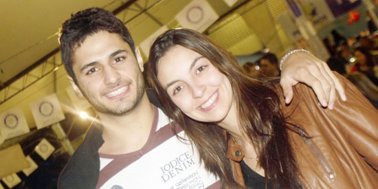 Túlio Haradi e Ana Luiza Botto no Fest Bar